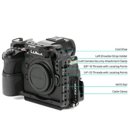 Tilta TA-T63-A-B (Basic Kit) - zestaw z klatką do Panasonic G9 II - szczegóły